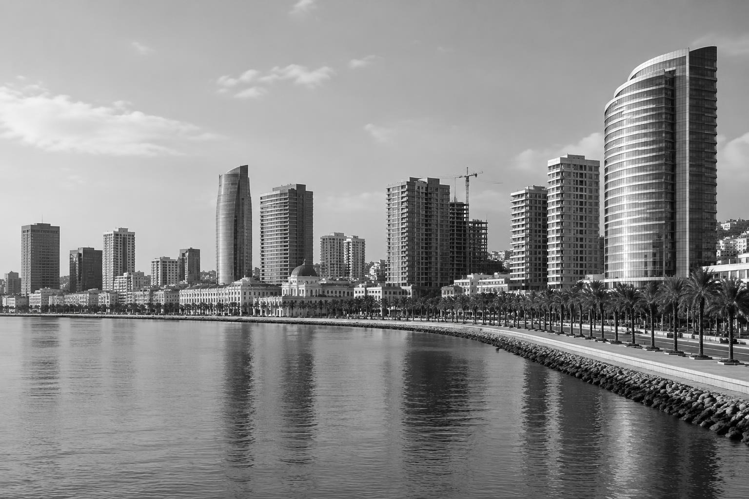 Vista ilustrativa de Luanda